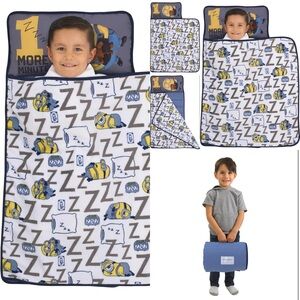Minions Kids Sleeping Bag - Blue and White